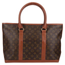 LOUIS VUITTON Monogram Sac Weekend PM Hand Bag M42425 LV Auth 141490-2