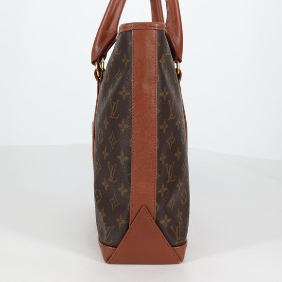 LOUIS VUITTON Monogram Sac Weekend PM Hand Bag M42425 LV Auth 141490