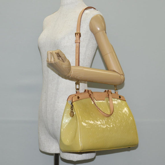 LOUIS VUITTON Monogram Vernis Blair MM Bag 2way Broncorail M91456 Auth 141494V