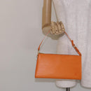 LOUIS VUITTON Epi Pochette Accessoires Pouch Orange Mandarin M5294H Auth 141495-20