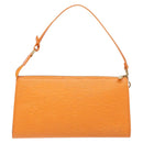 LOUIS VUITTON Epi Pochette Accessoires Pouch Orange Mandarin M5294H Auth 141495-2