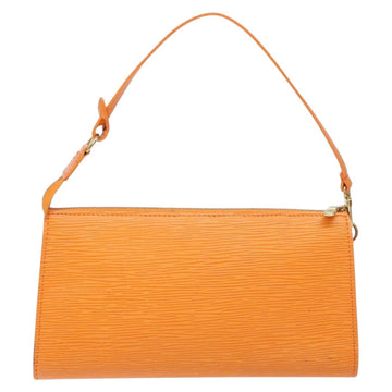 LOUIS VUITTON Epi Pochette Accessoires Pouch Orange Mandarin M5294H Auth 141495 - 0