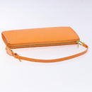 LOUIS VUITTON Epi Pochette Accessoires Pouch Orange Mandarin M5294H Auth 141495-7