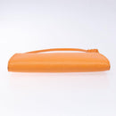 LOUIS VUITTON Epi Pochette Accessoires Pouch Orange Mandarin M5294H Auth 141495-5
