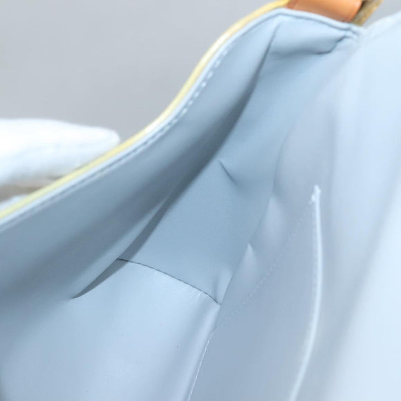 LOUIS VUITTON Monogram Vernis Thompson Street Bag Gris M91008 LV Auth 141503