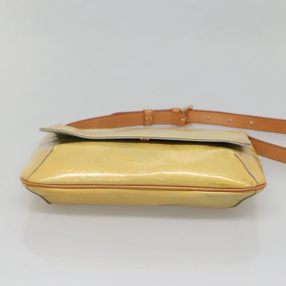 LOUIS VUITTON Monogram Vernis Thompson Street Bag Gris M91008 LV Auth 141503