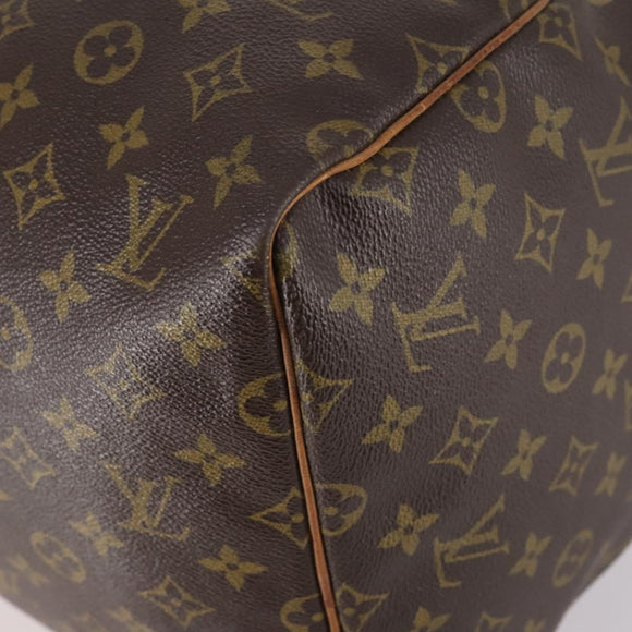 LOUIS VUITTON Monogram Keepall 55 Boston Bag M41424 LV Auth 141509