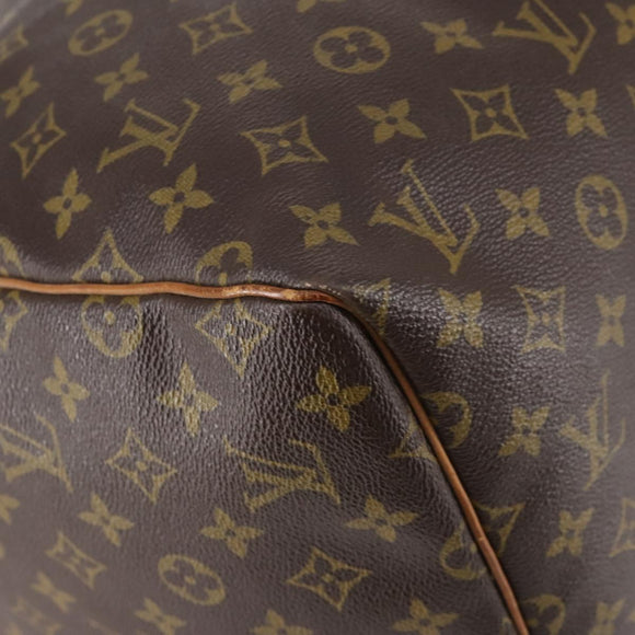 LOUIS VUITTON Monogram Keepall 55 Boston Bag M41424 LV Auth 141509