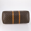 LOUIS VUITTON Monogram Keepall 55 Boston Bag M41424 LV Auth 141509-5