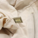 CHANEL New Travel line Hand Bag Nylon Beige Silver CC Auth 141510-21