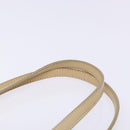 BURBERRY Nova Check Blue Label Tote Bag Canvas Navy Silver Auth 141512-8