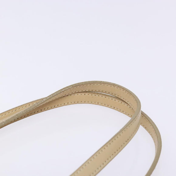 BURBERRY Nova Check Blue Label Tote Bag Canvas Navy Silver Auth 141512