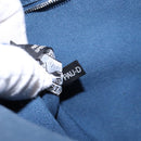 HERMES Trocha Horizontal Zonal MM Tote Bag Canvas Blue Silver Auth 141515-20