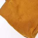 PRADA Shoulder Bag Nylon Orange Gold Auth 141517-10