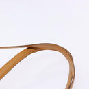 PRADA Shoulder Bag Nylon Orange Gold Auth 141517-14