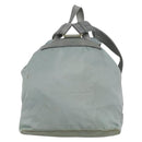 PRADA Backpack Nylon Light Blue Silver Auth 141519-2