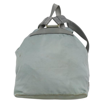 PRADA Backpack Nylon Light Blue Silver Auth 141519 - 0