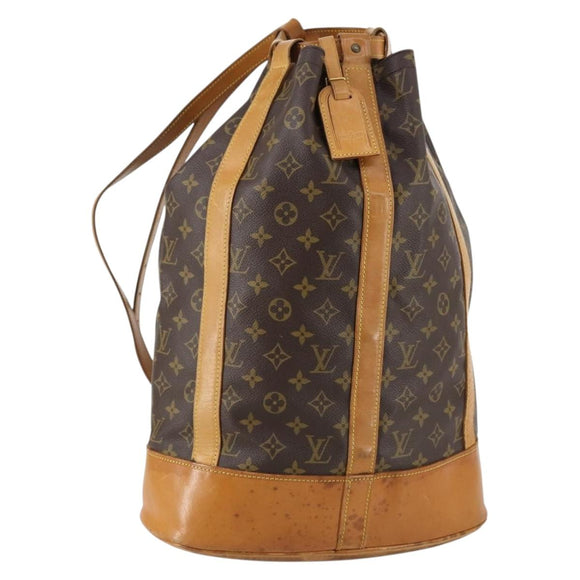 LOUIS VUITTON Monogram Randonnee GM Shoulder Bag M42244 LV Auth 141520