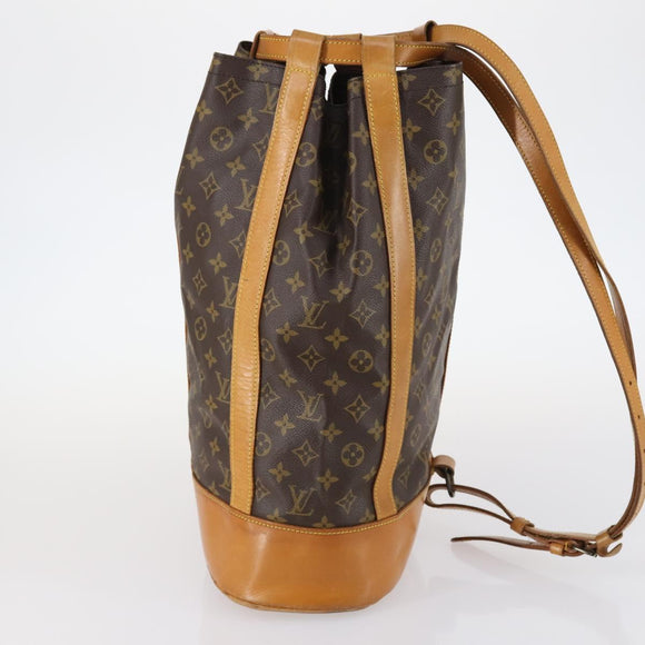LOUIS VUITTON Monogram Randonnee GM Shoulder Bag M42244 LV Auth 141520
