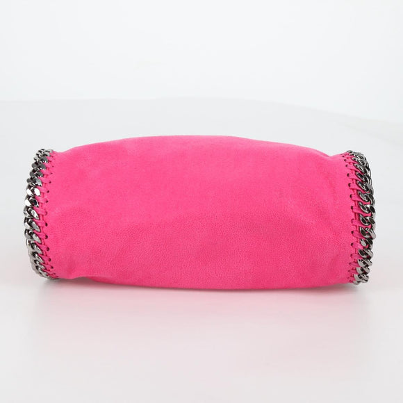 Stella McCartney Chain Mini Falabella Tasche Leder 2-Wege Pink 371223 Auth 141523