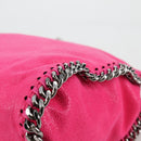 Stella MacCartney Chain Mini Falabella Bag Leather 2way Pink 371223 Auth 141523-15