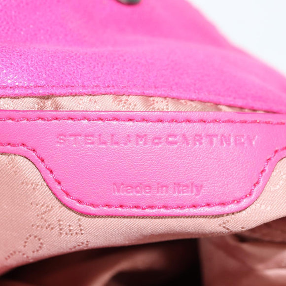 Stella MacCartney Chain Mini Falabella Bag Leather 2way Pink 371223 Auth 141523