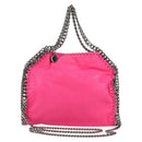 Stella MacCartney Chain Mini Falabella Bag Leather 2way Pink 371223 Auth 141523-2
