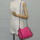Stella MacCartney Chain Mini Falabella Bag Leather 2way Pink 371223 Auth 141523-23