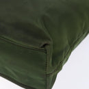 PRADA Shoulder Bag Nylon Green Auth 141528-9
