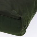 PRADA Shoulder Bag Nylon Green Auth 141528-15