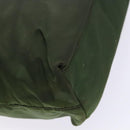 PRADA Shoulder Bag Nylon Green Auth 141528-16