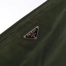 PRADA Shoulder Bag Nylon Green Auth 141528-17