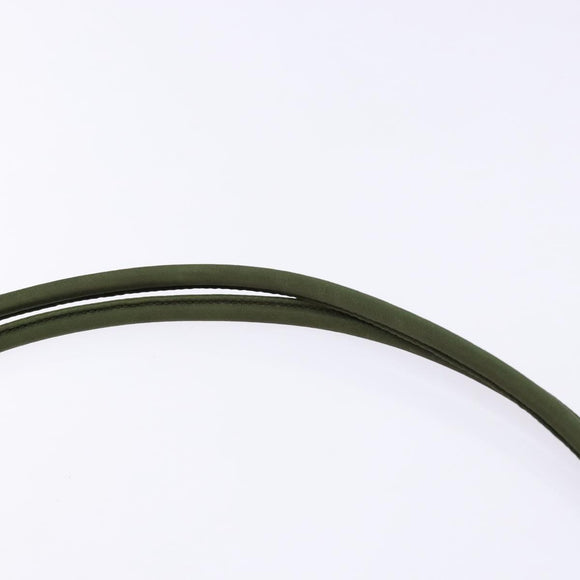 PRADA Shoulder Bag Nylon Green Auth 141528