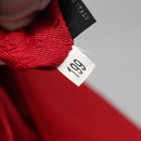 PRADA Shoulder Bag Nylon Red Gold Auth 141529-22