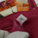 PRADA Hand Bag Nylon 2way White Gold Auth 141530-11