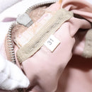 PRADA Boston Bag Nylon Pink Silver Auth 141532-11