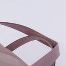 PRADA Boston Bag Nylon Pink Silver Auth 141532-8