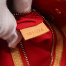 LOUIS VUITTON Monogram Vernis Reade PM Hand Bag Red Rouge M91088 LV Auth 141534-12