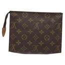 LOUIS VUITTON Monogram Poche Toilette 19 Pouch M47544 LV Auth 141539-2