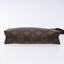 LOUIS VUITTON Monogram Poche Toilette 19 Pouch M47544 LV Auth 141539-6