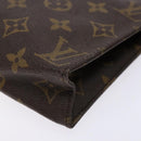 LOUIS VUITTON Monogram Poche Toilette 19 Pouch M47544 LV Auth 141539-7