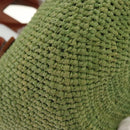 BALENCIAGA Hand Bag Raffia Green 236741 Auth 141545-16