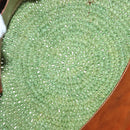 BALENCIAGA Hand Bag Raffia Green 236741 Auth 141545-10