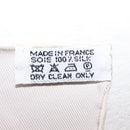 HERMES Carre 90 Scarf ""RENCONTRE OCEANE"" Silk Gray Auth 141551-14