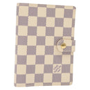 LOUIS VUITTON Damier Azur Agenda PM Day Planner Cover R20706 LV Auth 141555-1