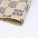 LOUIS VUITTON Damier Azur Agenda PM Day Planner Cover R20706 LV Auth 141555-15