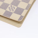 LOUIS VUITTON Damier Azur Agenda PM Day Planner Cover R20706 LV Auth 141555-16