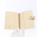 LOUIS VUITTON Damier Azur Agenda PM Day Planner Cover R20706 LV Auth 141555-8