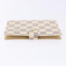 LOUIS VUITTON Damier Azur Agenda PM Day Planner Cover R20706 LV Auth 141555-3
