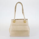 Salvatore Ferragamo Shoulder Bag Leather Nylon 2Set Beige Brown Auth 141558-11